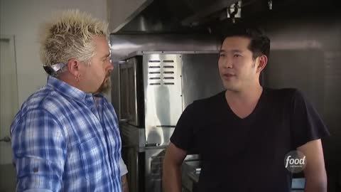 Guy Fieri Eats Drunken Chicken at Biergarten LA Diners