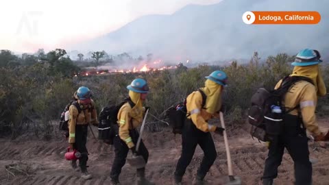 Wildfire near LA Forces 1,000+ Evacuations | Amaravati Today