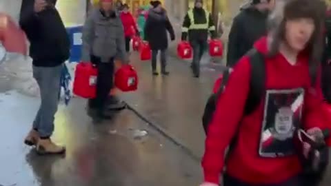 Civil Disobedience at its very best. Canadians at their best!