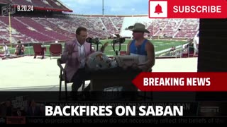 This Nick Saban Clip Goes Viral After Alabama Loses