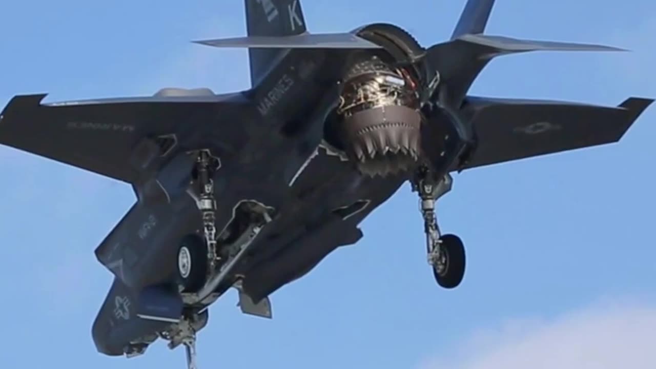 F35 vertical landing