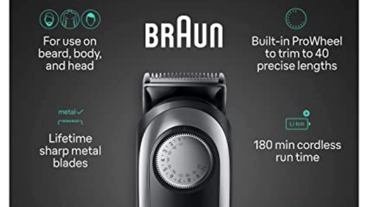 13-in-1 Trimmer for Men with Beard Trimmer, Body Trimmer for Manscaping