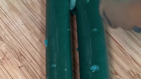17_Green Hot Dogs with Mac Salad #HotDog