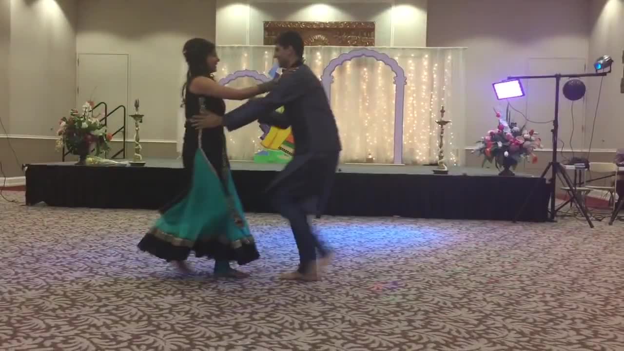 Bride And Brother Pull Off Epic Wedding Dance Routine