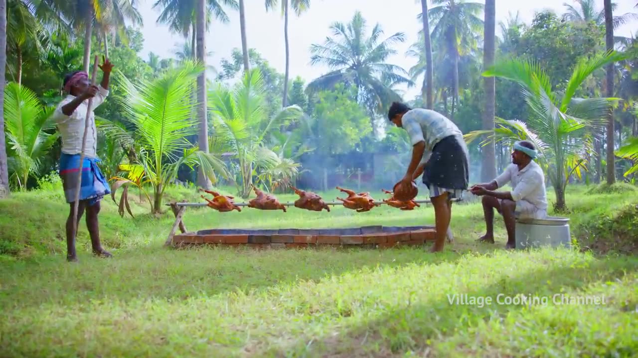 TURKEY GRILL | Full Turkey Grill Recipe Cooking | Grilled Recipe |
