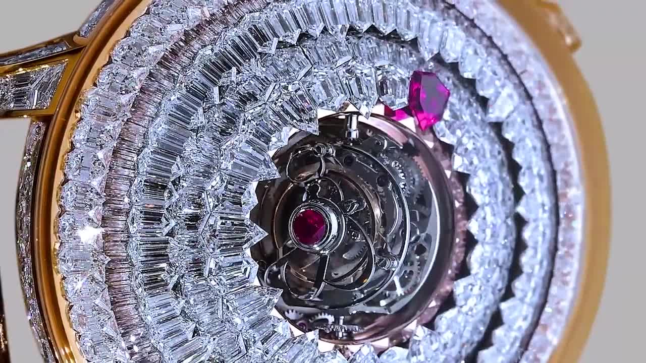 The Jacob & Co. Mystery Tourbillon Rose Gold and Diamond