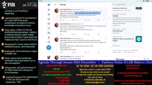 2021-11-30 17:00 EST - Freedom Rings: with Pamphlet Anon