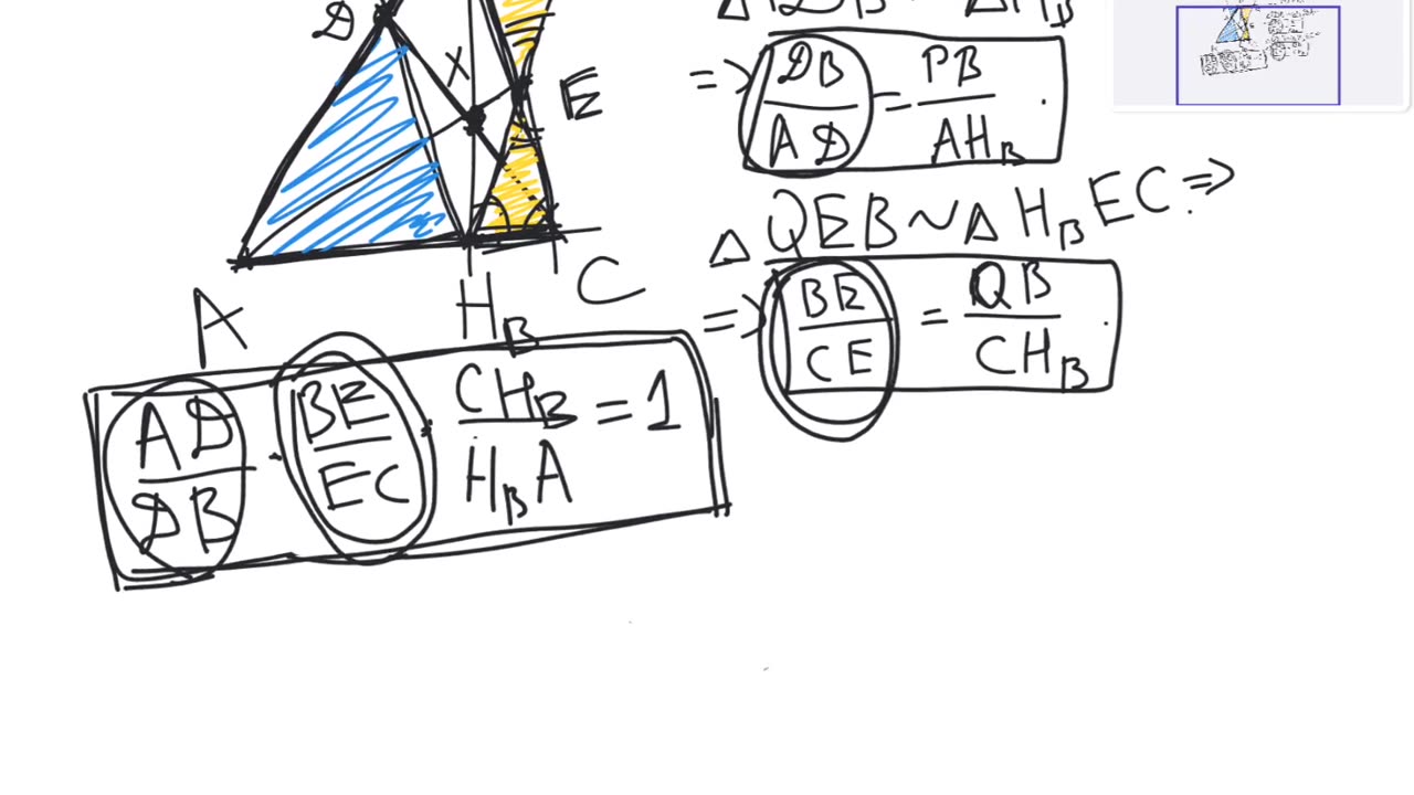 Blanchet's theorem | plane geometry | intermediate level