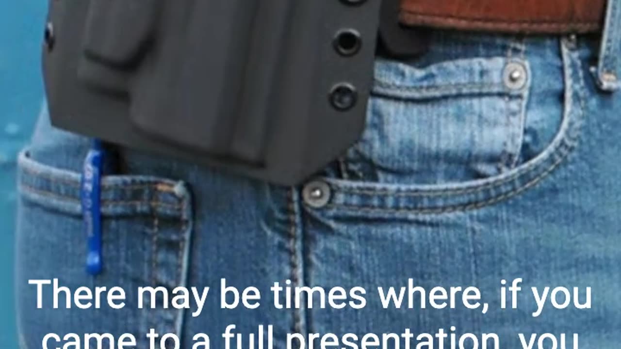 Drawing your gun to the Low Ready vs High Ready