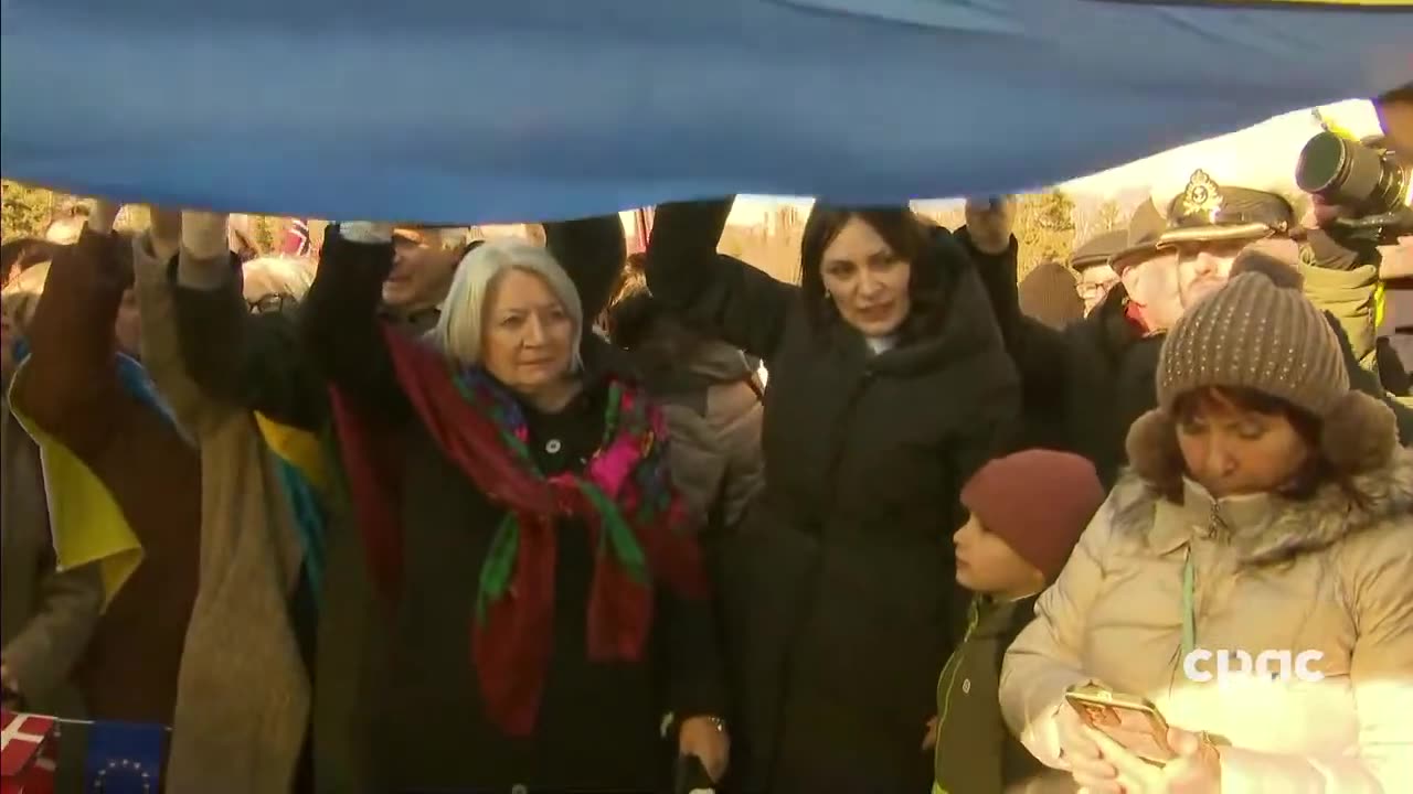 Canada: Ukrainian community in Ottawa marks anniversary of Russia's invasion – February 20, 2023