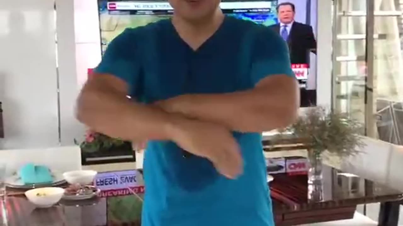 20170829文贵先生视频:在船上健身