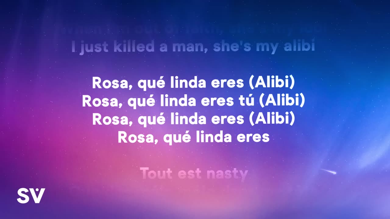 Sevdaliza - ALIBI (Lyrics) ft. Pabllo Vittar & Yseult -Rosa que linda eres-