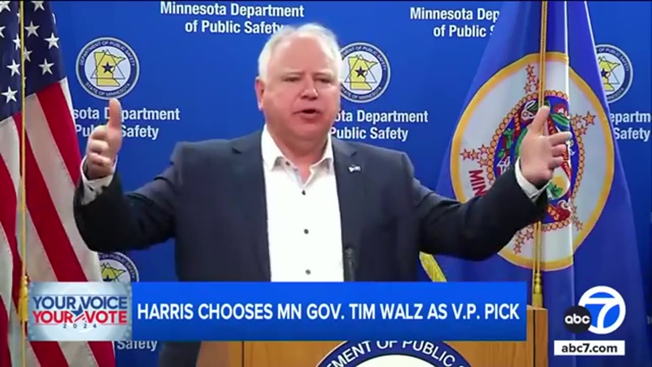 Who is Tim Walz? Harris picks Minnesota governor as VP running mate