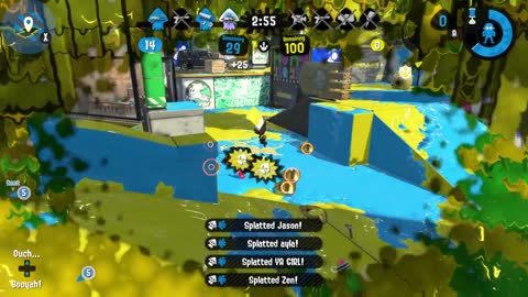 Splatoon 2 - N-Zap Quad Kill