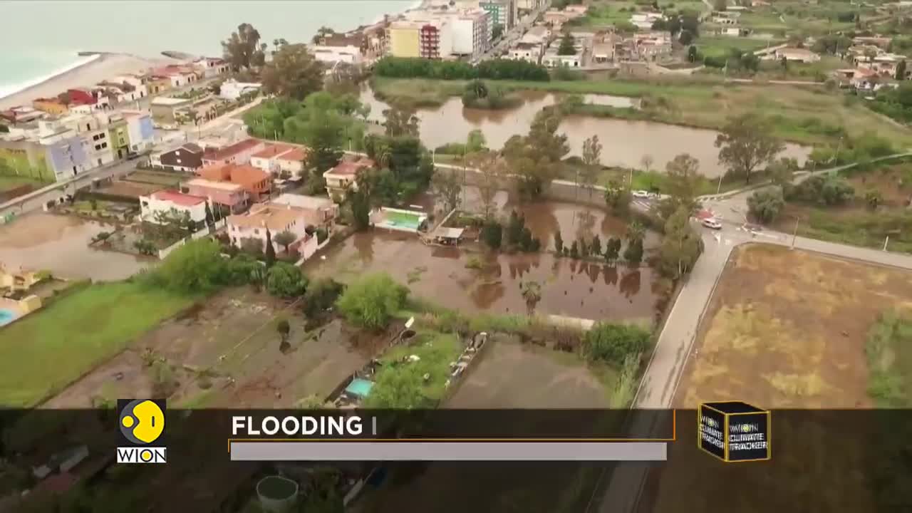 Record-breaking rainfall in Valencia, yellow alert issued in surrounding areas | World News | WION