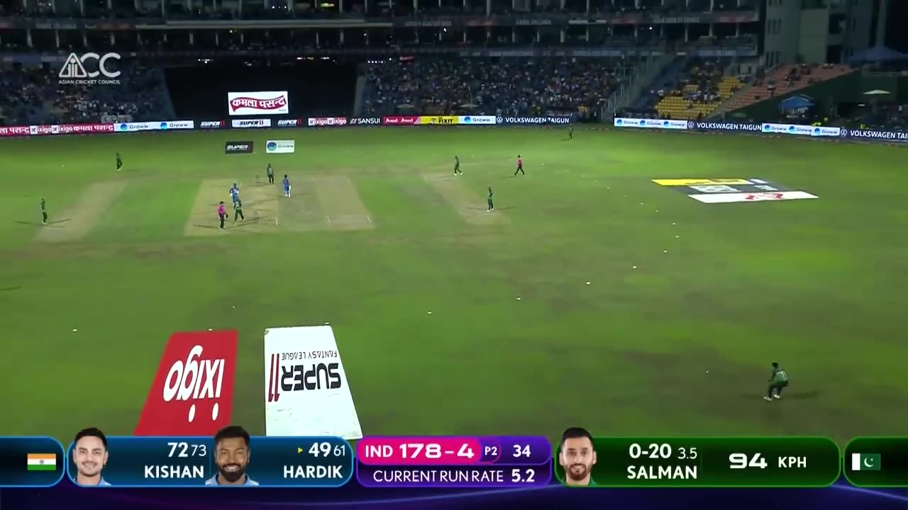 Super11 Asia Cup 2023 | Match 3 Pakistan vs India Highlights