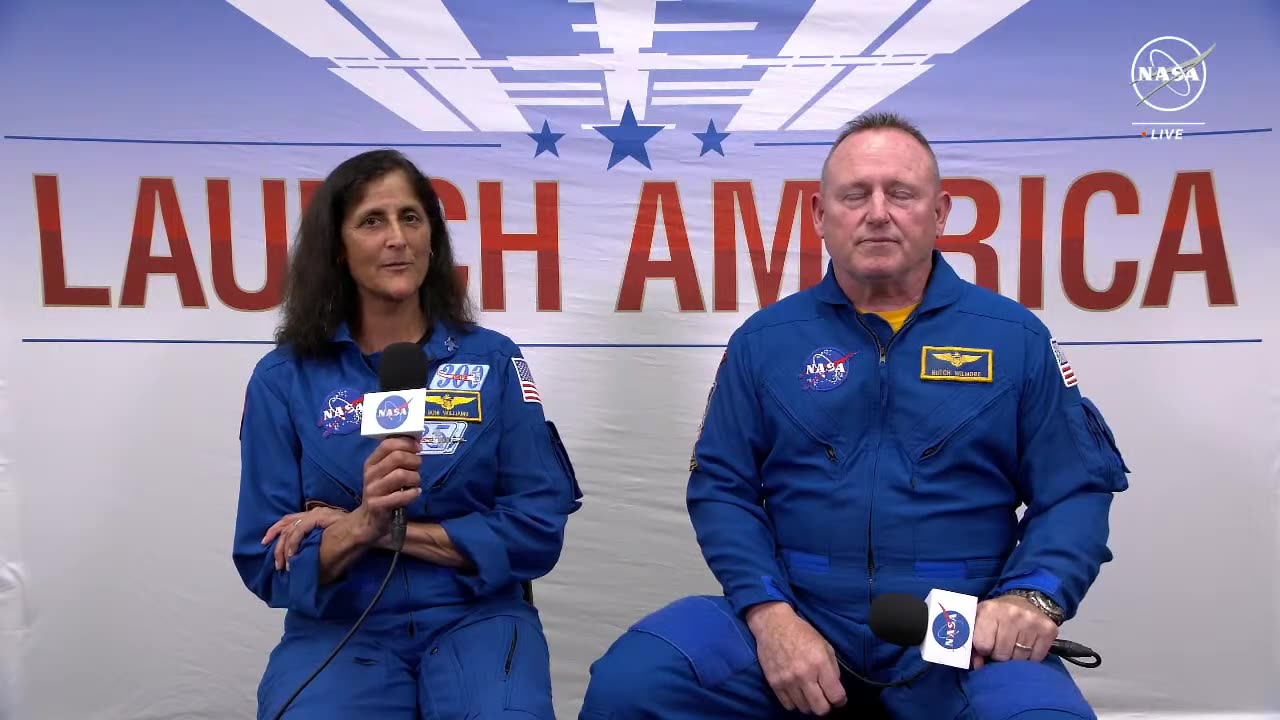 NASA's Boeing Crew Flight Test Astronaut Question and Answer Session