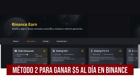 500 DÓLARES AL DÍA con BINANCE SIN HACER NADA 😲 Cómo Ganar Dinero en Binance 2022 Rápido