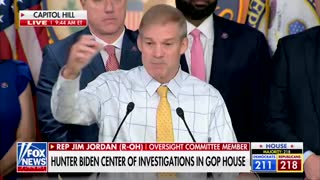 Jim Jordan laying down the fire.... Hunter laptop investigation