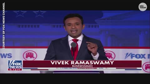 RNC debate: Vivek Ramaswamy, Mike Pence, debate outsider vs. experience | USA TODAY