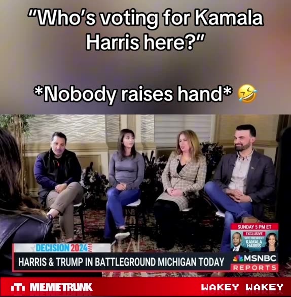 Who’s voting for Kamala Harris?🦗🦗🦗