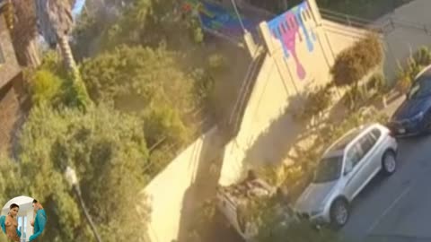 car down hill