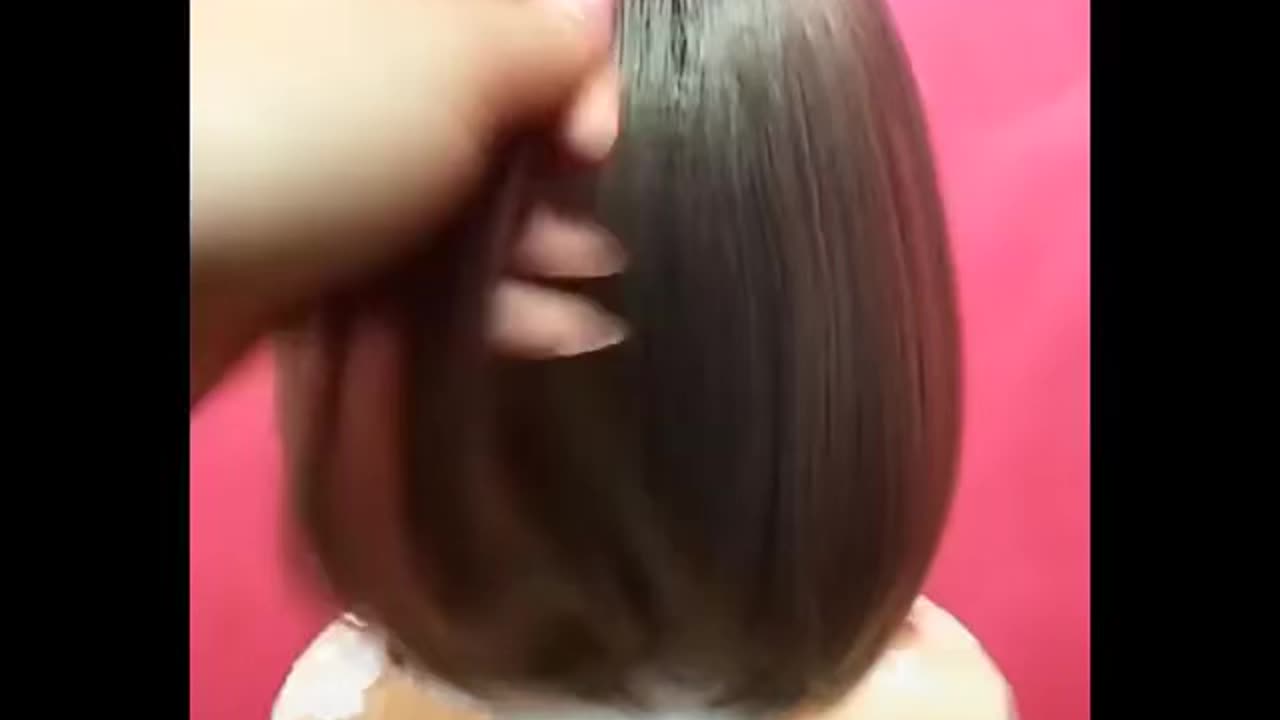 Quick and easy hairstyles for Short Hair | hairstyle video