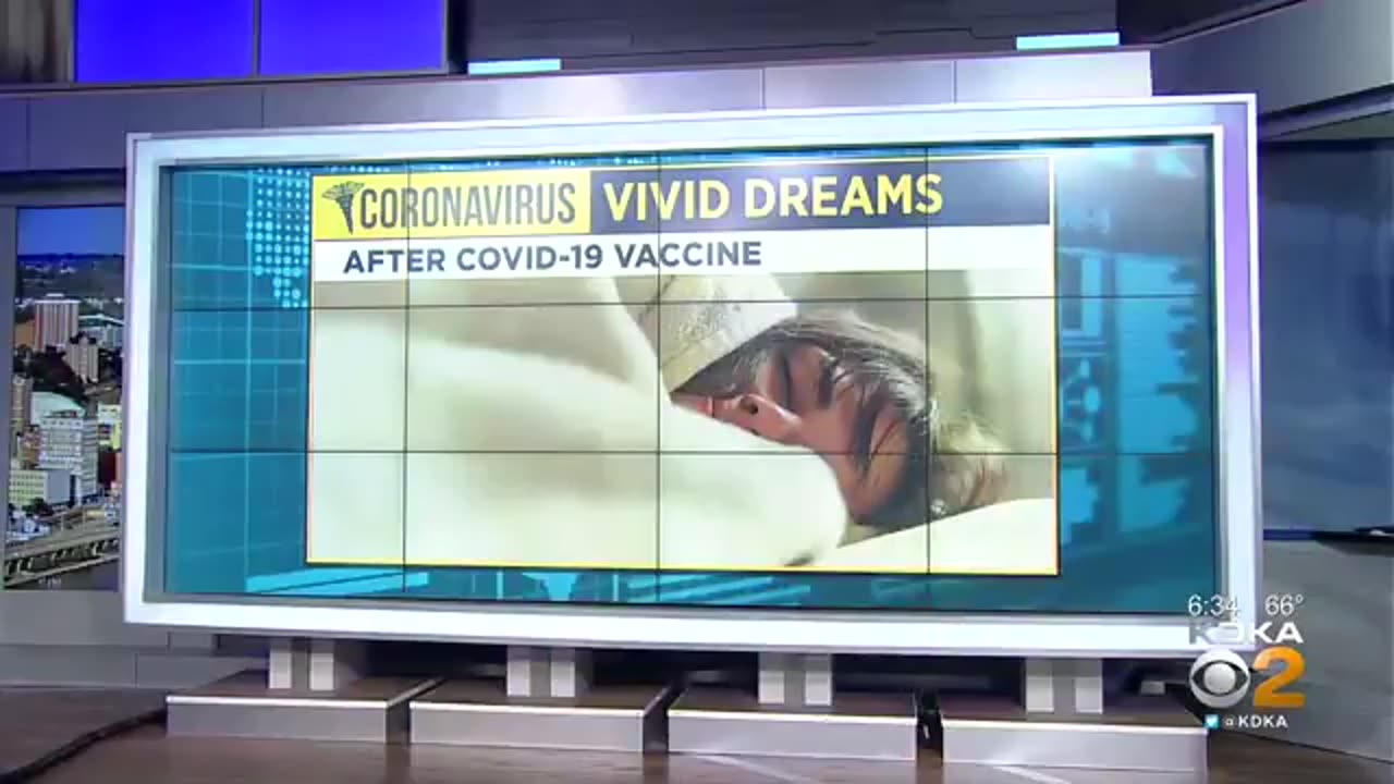 "Crazy" dreams after the introduction of the vaccine against Covid-19.