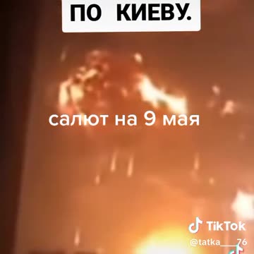 Úder ruské rakety Bulava na velitelské stanoviště v Kyjevě 9.5. 2023