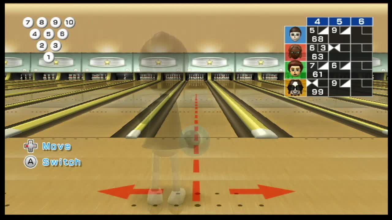 Wii Sports Bowling Game35 Part1