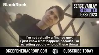 BlackRock Software Engineer "Serge Varlay" Caught in Undercover Sting - James Okeefe