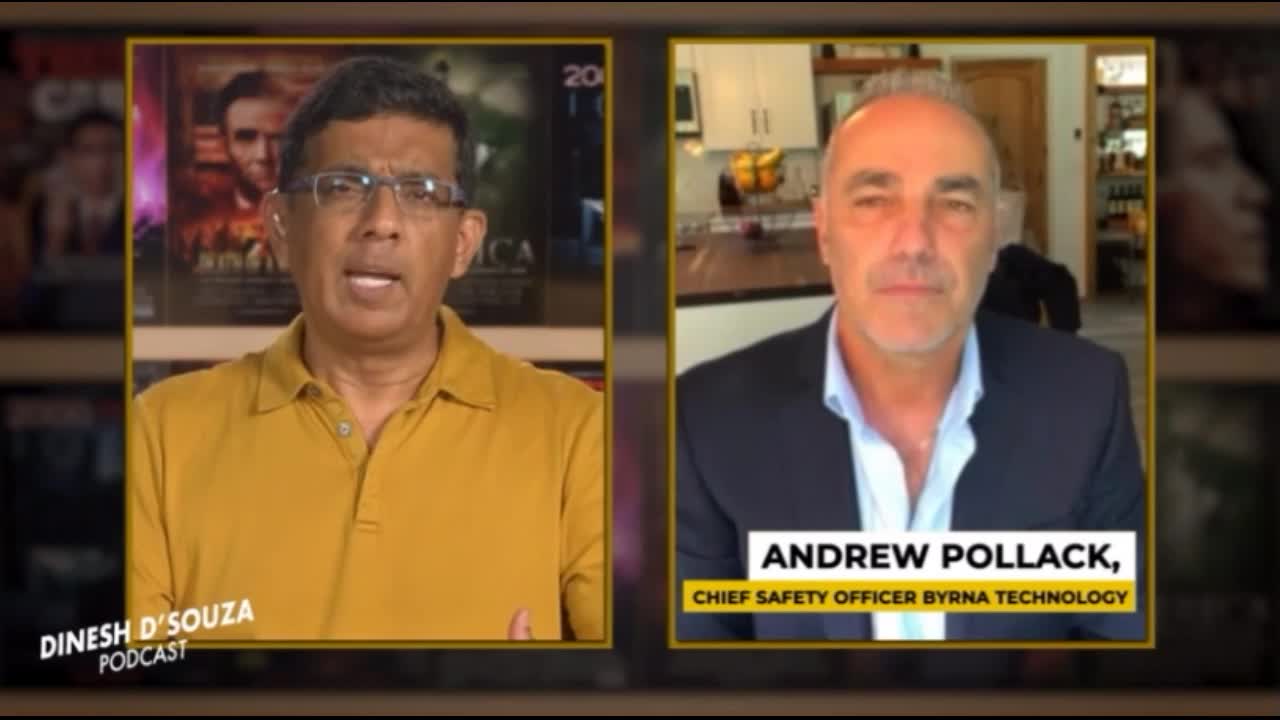 Andrew Pollack with Dinesh