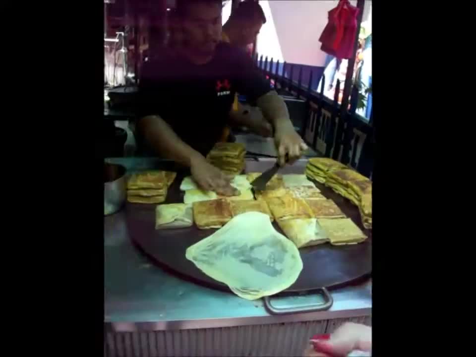 Traditional Malaysian food market