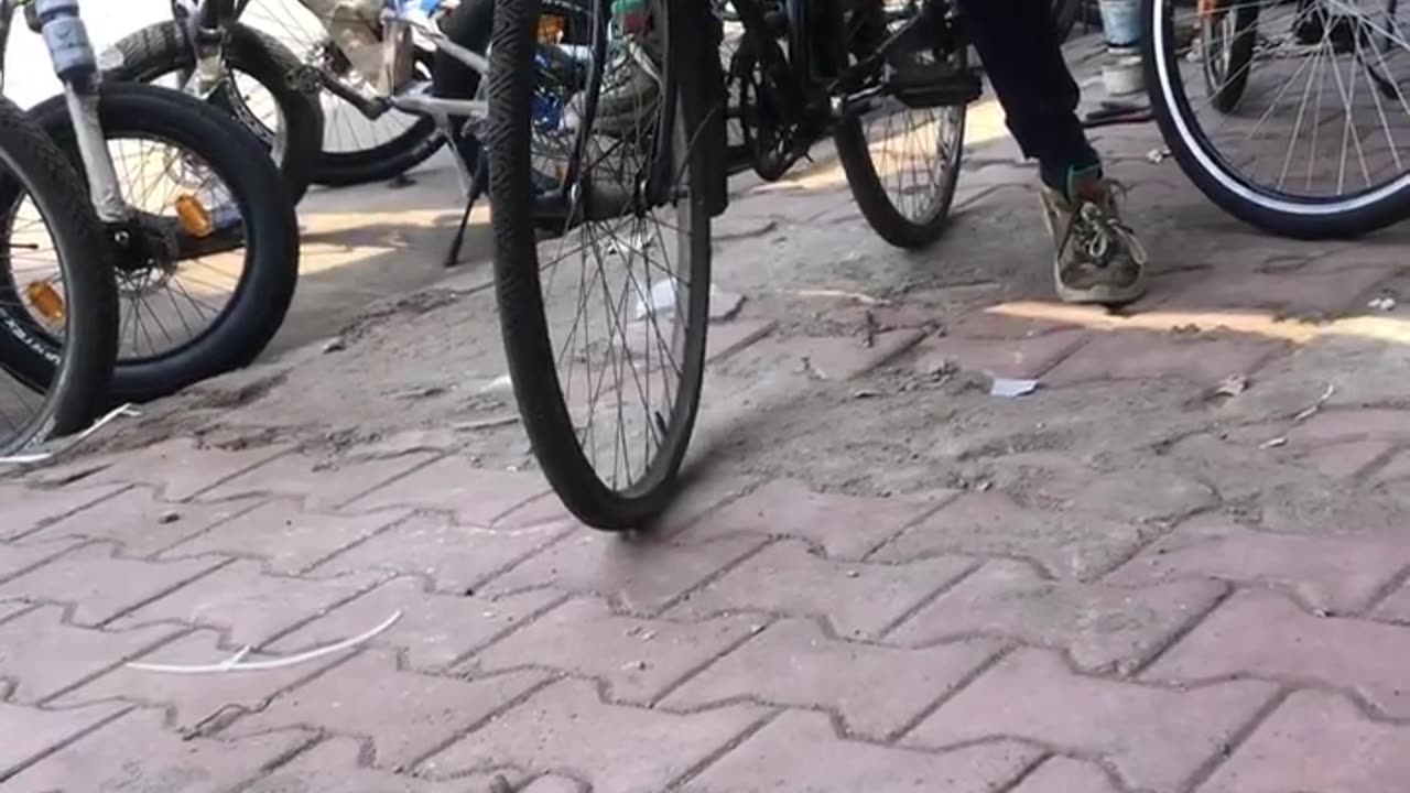 Cycle accident