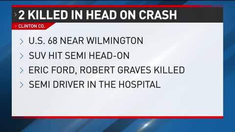 2 dead, 1 injured after head-on crash near Wilmington