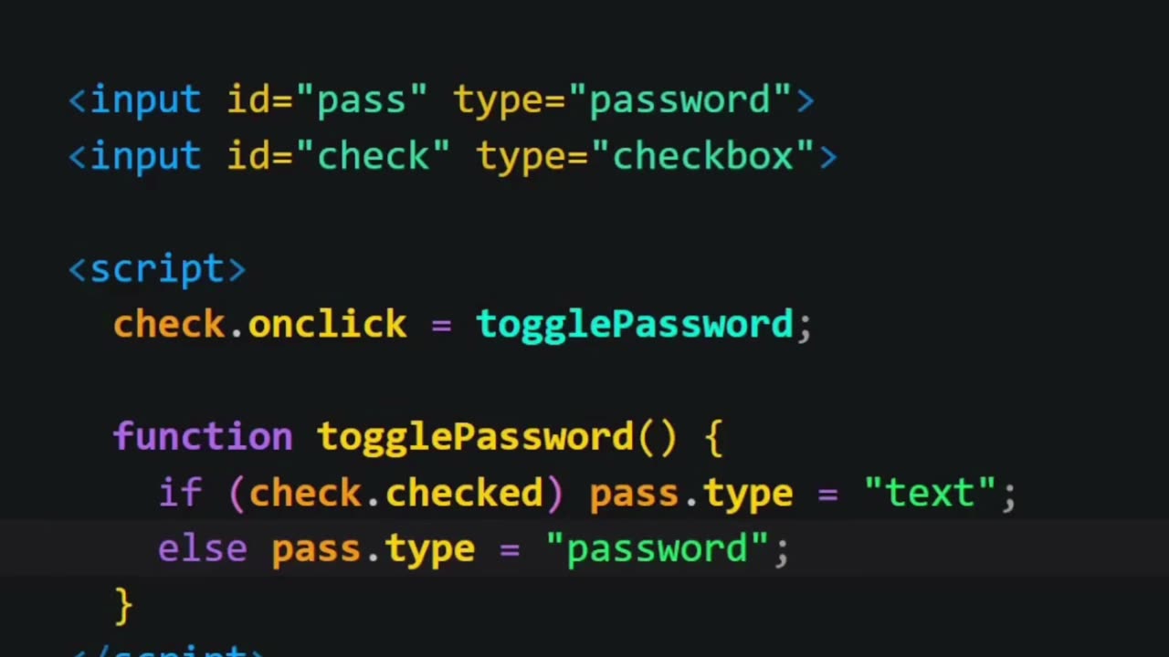 Password Visibility Using Checkbox #thewebforce #freelancing #frontend #development #webdevelopment