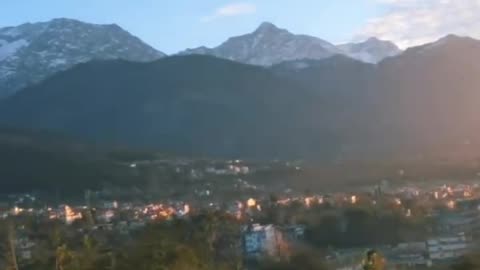 Mountains with greenery