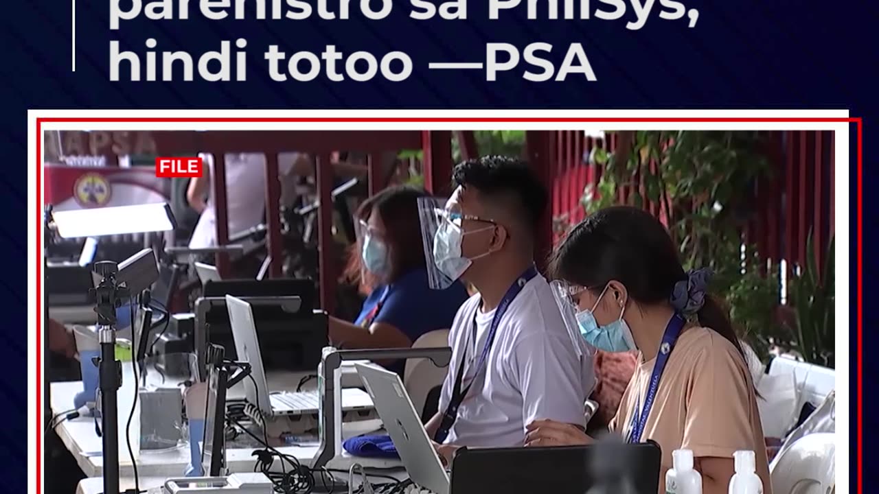Agarang pagtanggap ng cash assistance mula sa gobyerno kung magpaparehistro sa philsys, hindi totoo