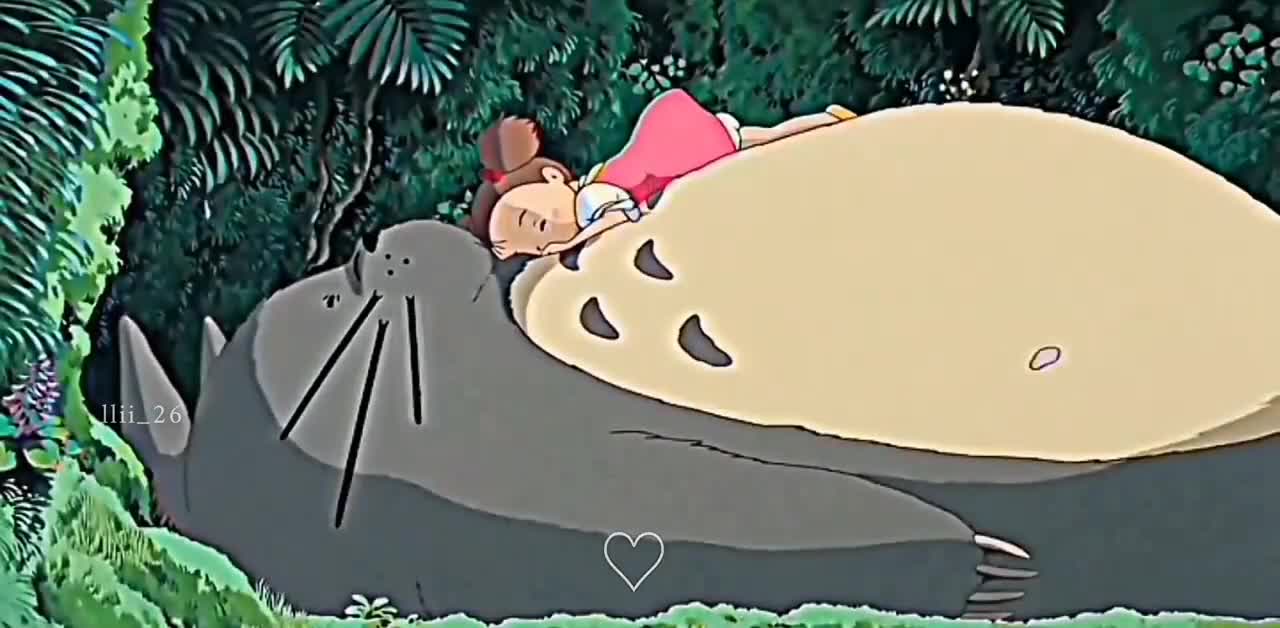 Edit anime movie Tonari no totoro🥺🤍