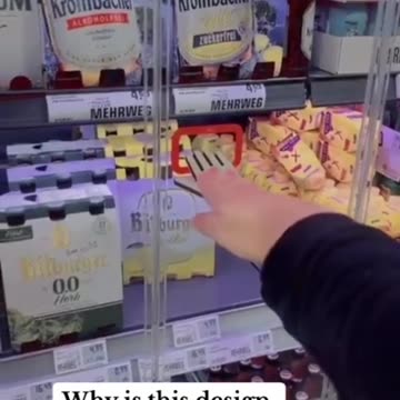 Alemania | Supermercados alemanes implantan un nuevo mecanismo para abrir las neveras.