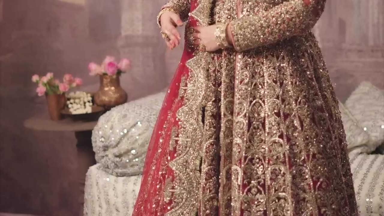 yumna zaidi new bridal look