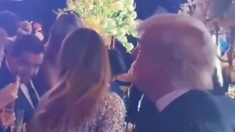 DJT bringing in the New Year 2023 with Melania