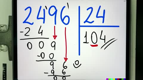 🤯 MATEMÁTICA BÁSICA DESBUGADA - 249624 Divisão por Número de Dois Algarismos Você consegue