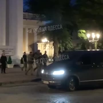 Zelenskyi Visits Bombed Church in Odessa