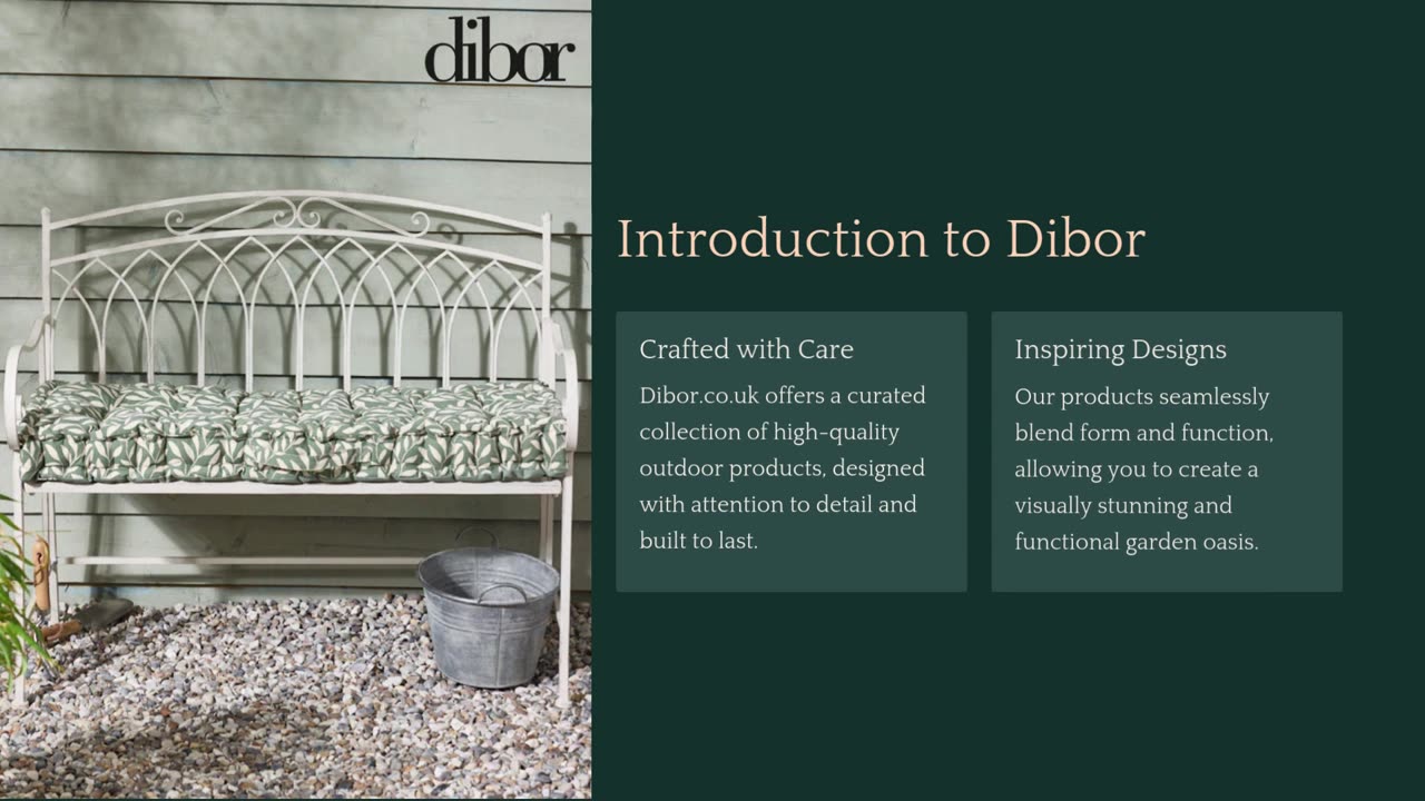 Decorate your home with the garden aesthetics of Dibor