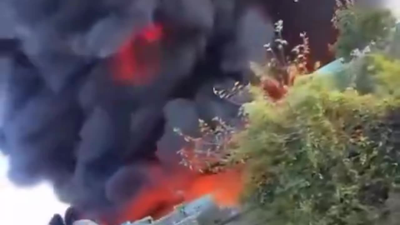 Massive Fire At Arkansas Recycling Plant Exuding Toxic Smoke