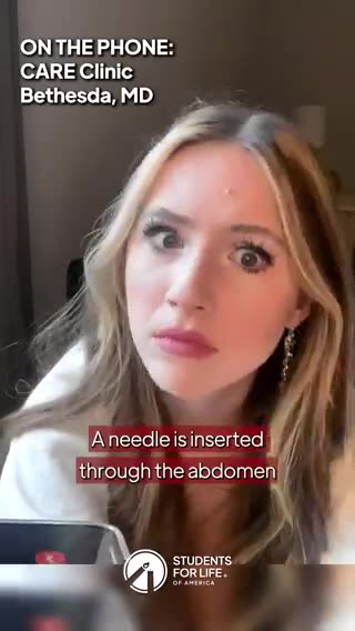 SHOCK VIDEO: Woman calls clinic in Maryland asking for an abortion at 34 months