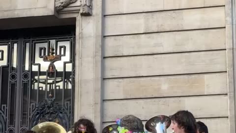 A band in Lille
