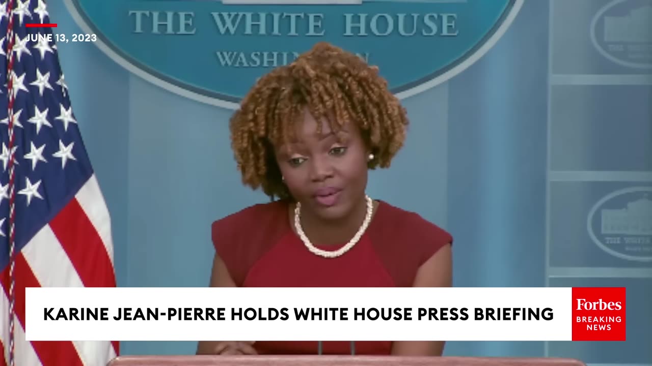 BREAKING NEWS: White House Press Secretary Karine Jean-Pierre Speaks Out After Violating Hatch Act