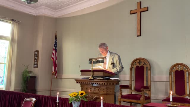 Sunday Sermon, Cushman Union Church 9/25/2022.